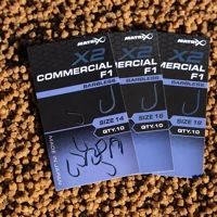 Matrix X2 Commercial F1 Barbless Spade End Hooks